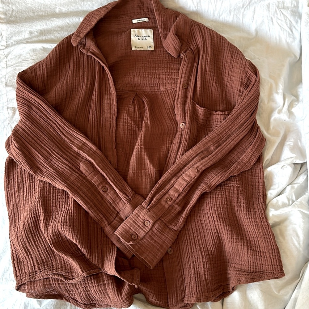 abercrombie & fitch button up